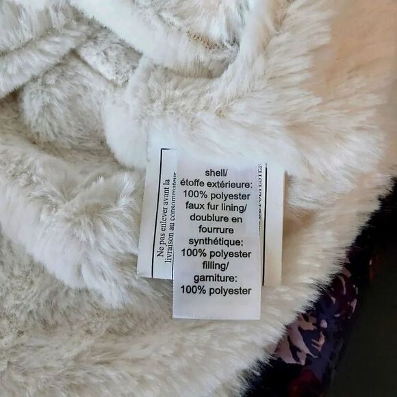 Maurices Floral Ski Vest Sz M - Picture 6 of 8